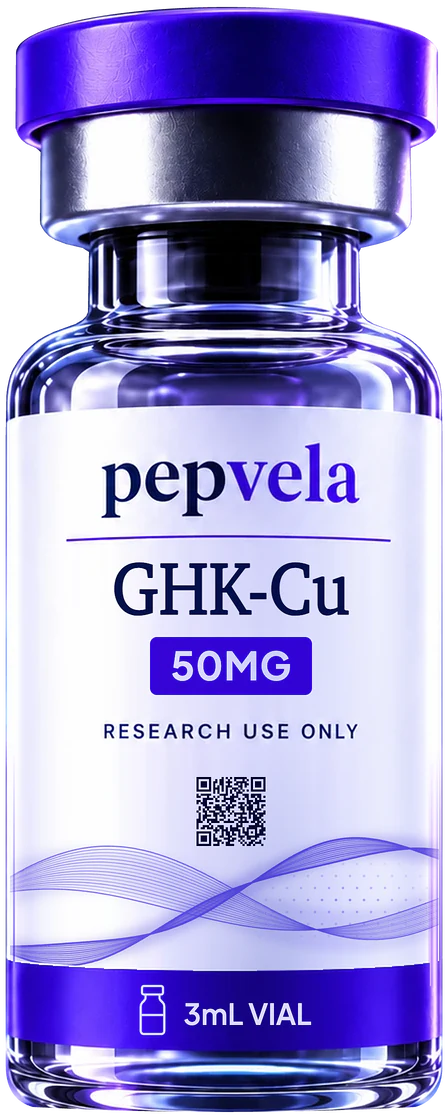 Pepvela GHK-Cu 50mg research vial
