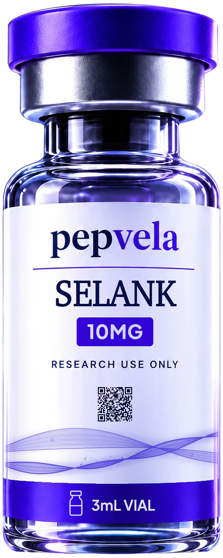 Pepvela Selank 10mg research vial