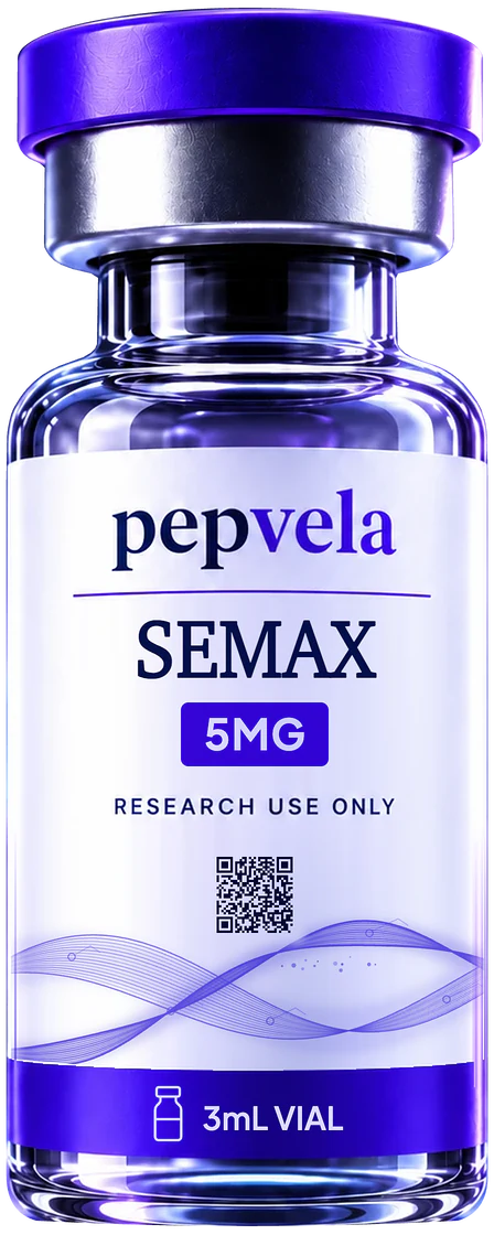Pepvela Semax 5mg research vial